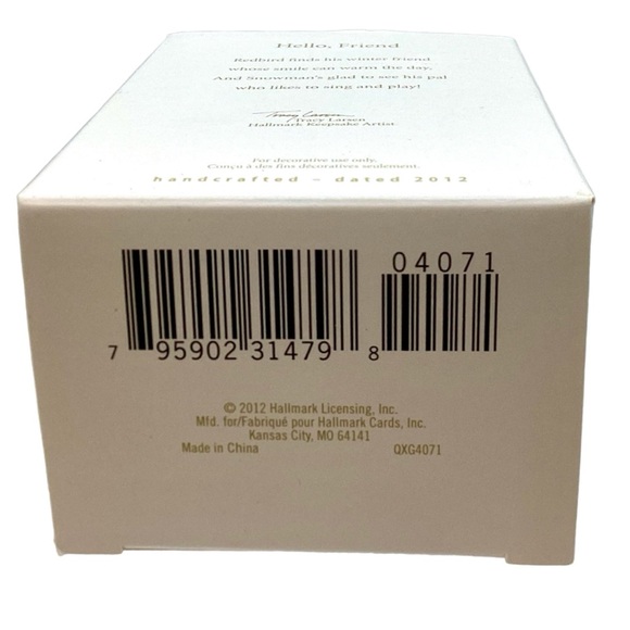 Hallmark 2012 “Hello, Friend” Ornament - Picture 12 of 12